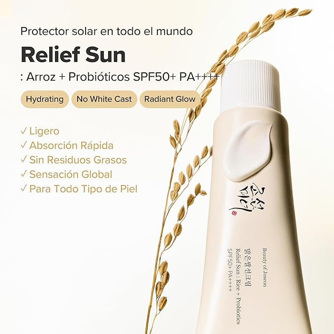 Beauty Of Joseon Relief Sun Rice + Probiotics SPF50 50ml